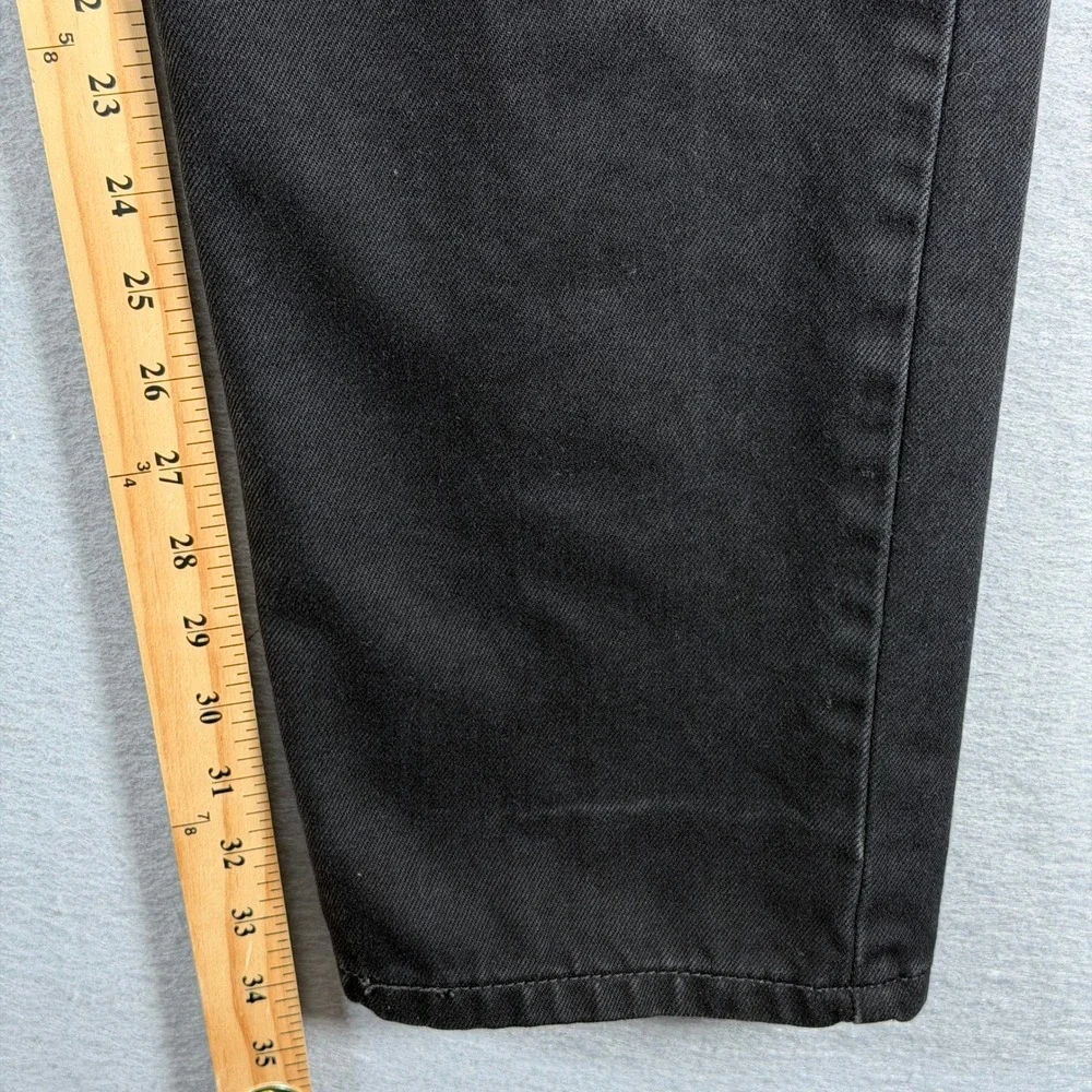 Vintage Levis 550 Relaxed Fit Jeans Mens W34 L34 Black Denim Pants‎ Y2K